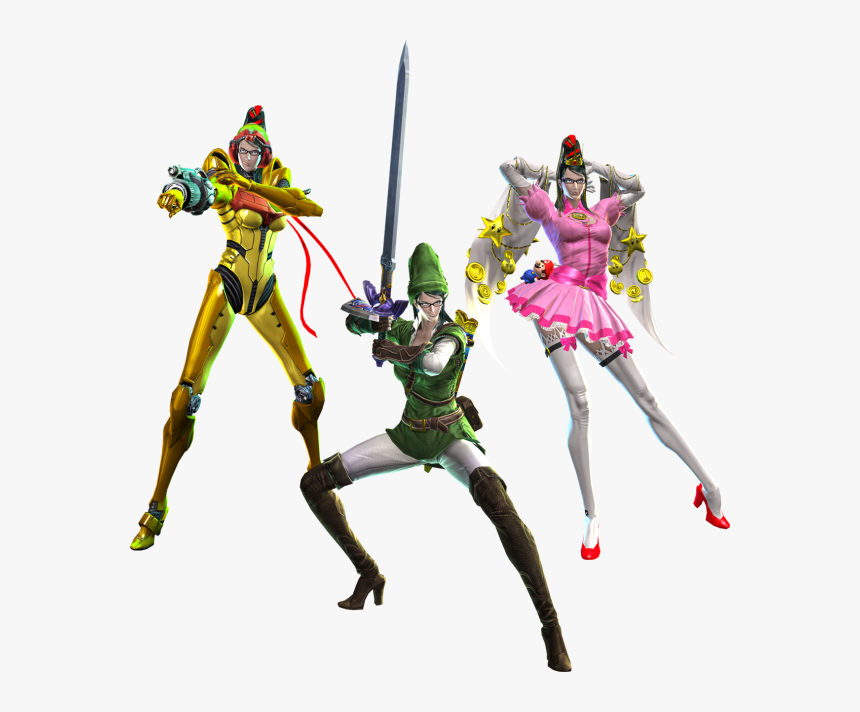 Bayonetta 2 The Legend Of Zelda - Bayonetta Nintendo Costumes, HD Png Download