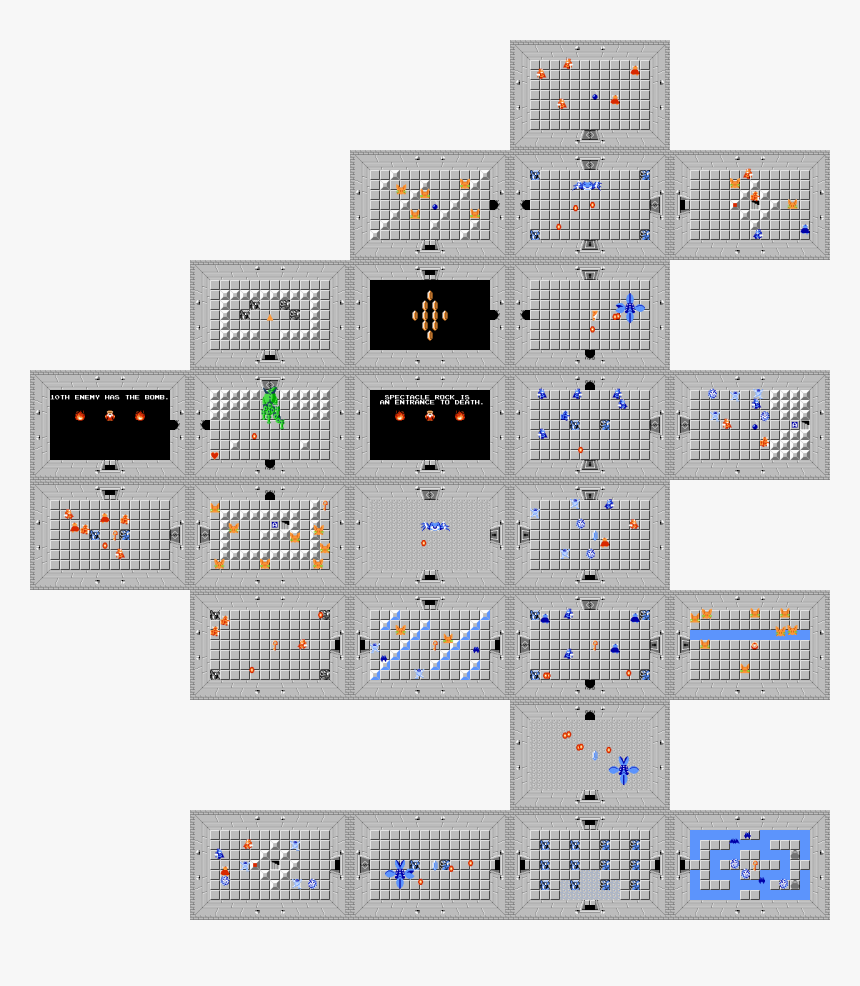 Unregistered Hypercam 2 Png , Png Download - Zelda 1 Nivel 8, Transparent Png