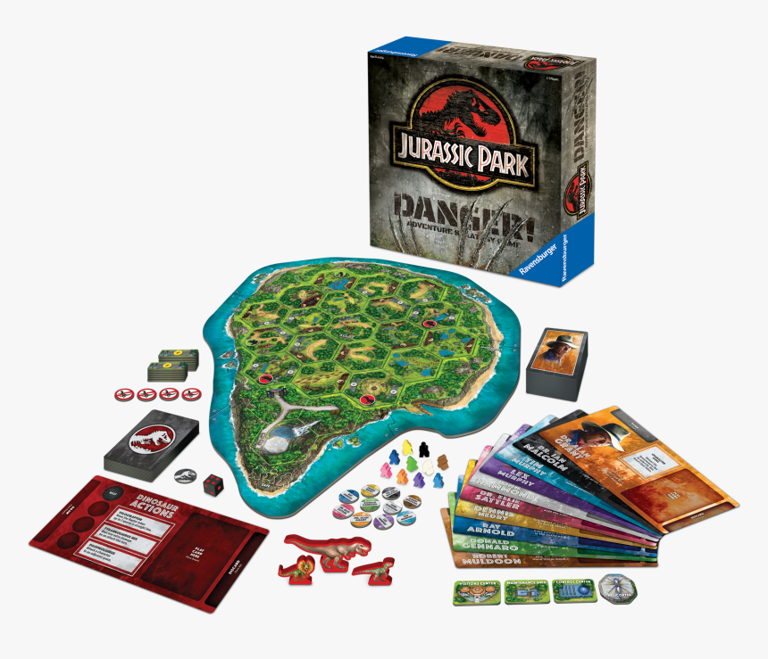 Jurassic Park Danger Board Game, HD Png Download