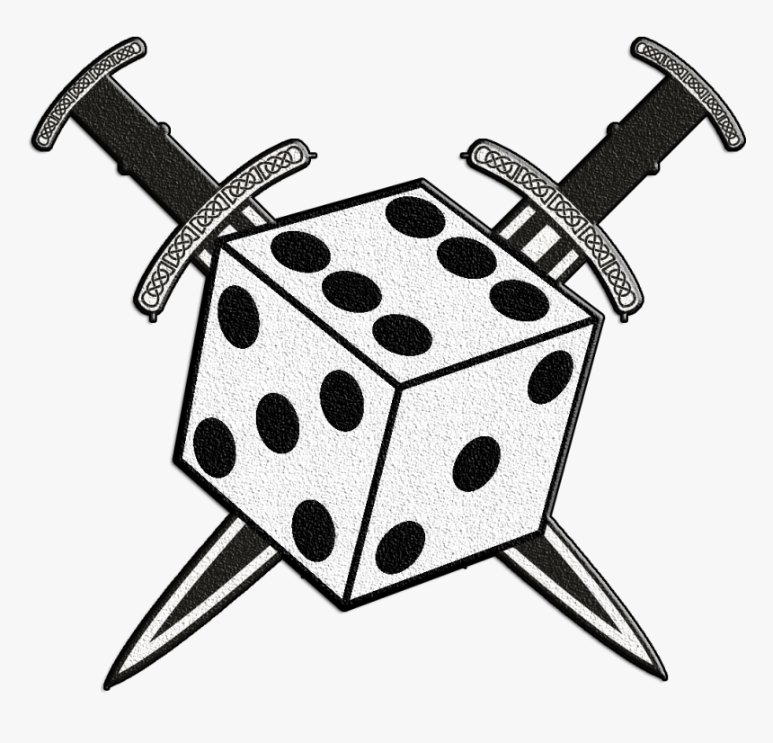 Dice Black And White, HD Png Download