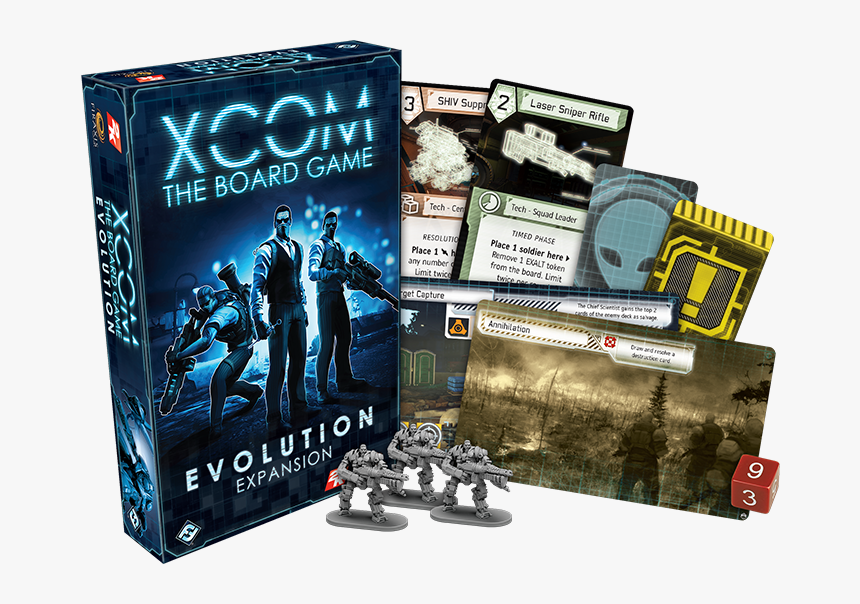 Xcom The Board Game Evolution, HD Png Download