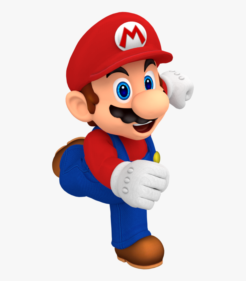 Cover Pose Render - Mario Party Ds Mario, HD Png Download