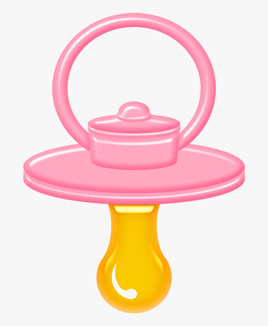 Chupete Rosa Baby Shower Clipart, - Baby Shower Chupete Rosa, HD Png Download