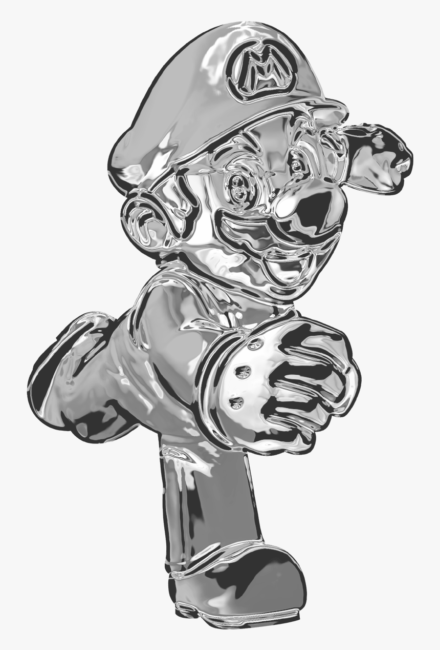 Transparent Waluigi Head Png - Metal Mario, Png Download