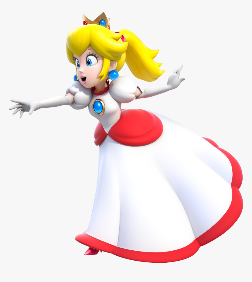Super Mario 3d World Fire Princess Peach, HD Png Download