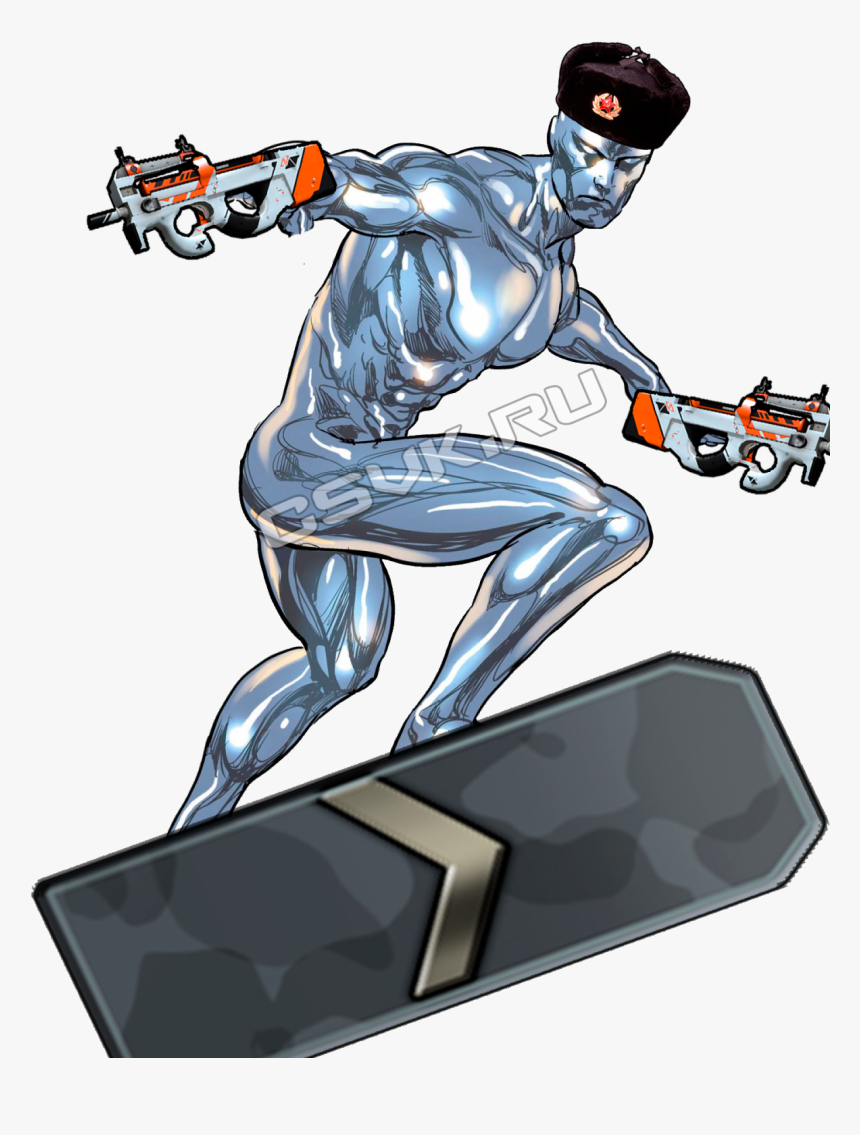 Silver Surfer Transparent, HD Png Download