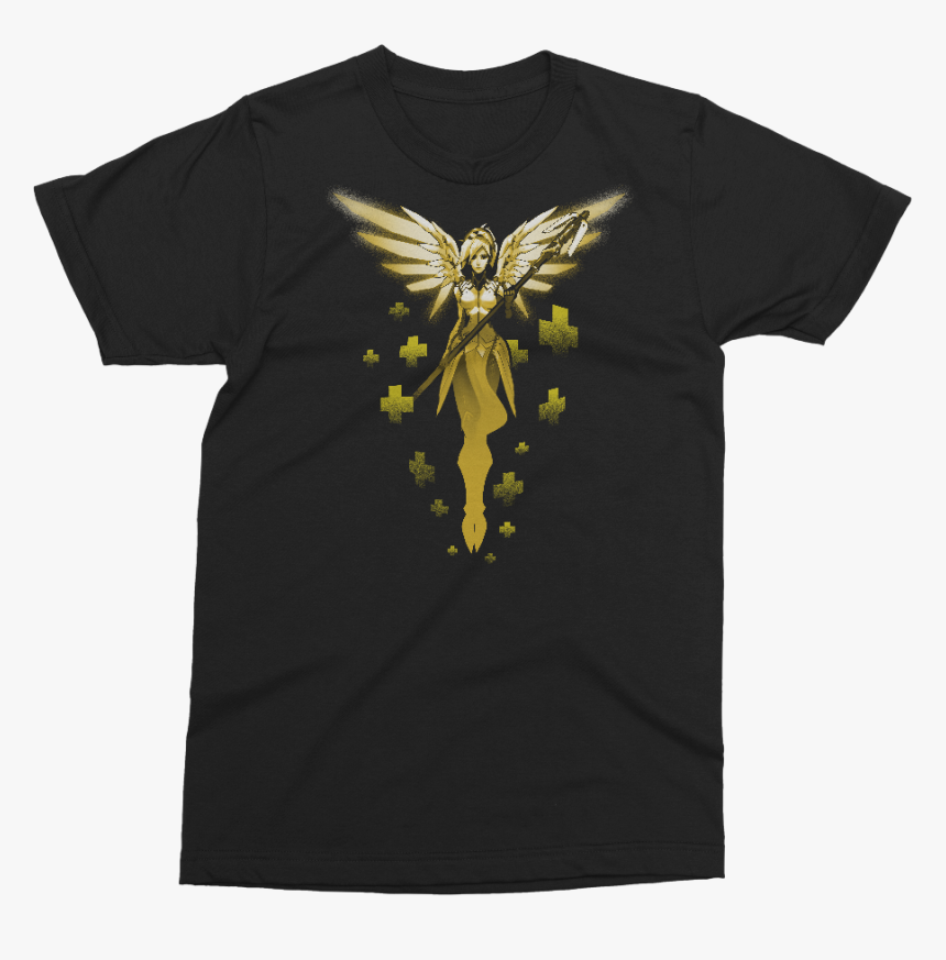 Have Mercy Premium Tee - Mercy Black Shirt Overwatch, HD Png Download
