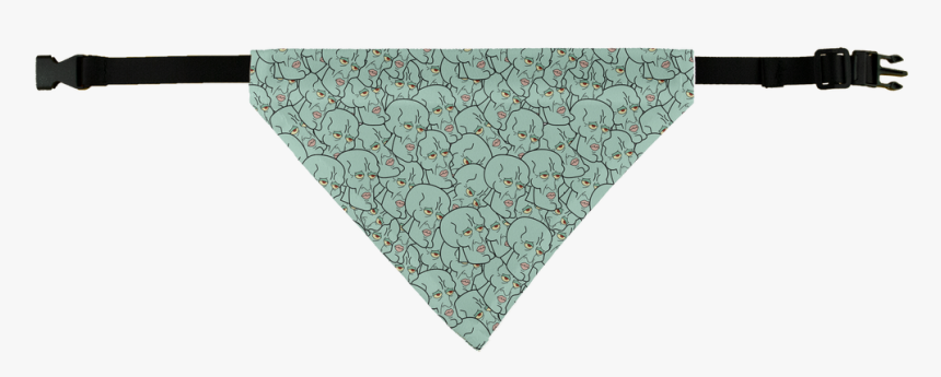 Handsome Squidward Pet Bandana - Coin Purse, HD Png Download