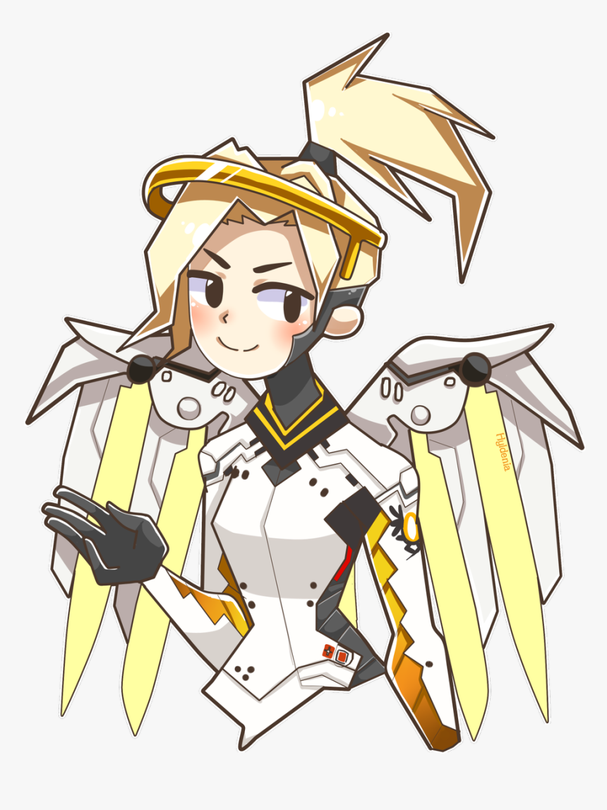 Mercy Fanart, HD Png Download