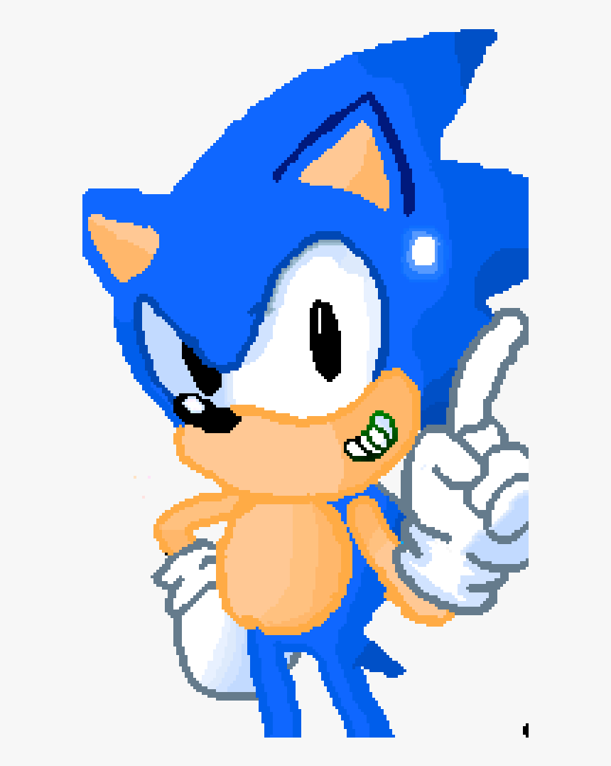 Sonic Mania Pixelart - Cartoon, HD Png Download