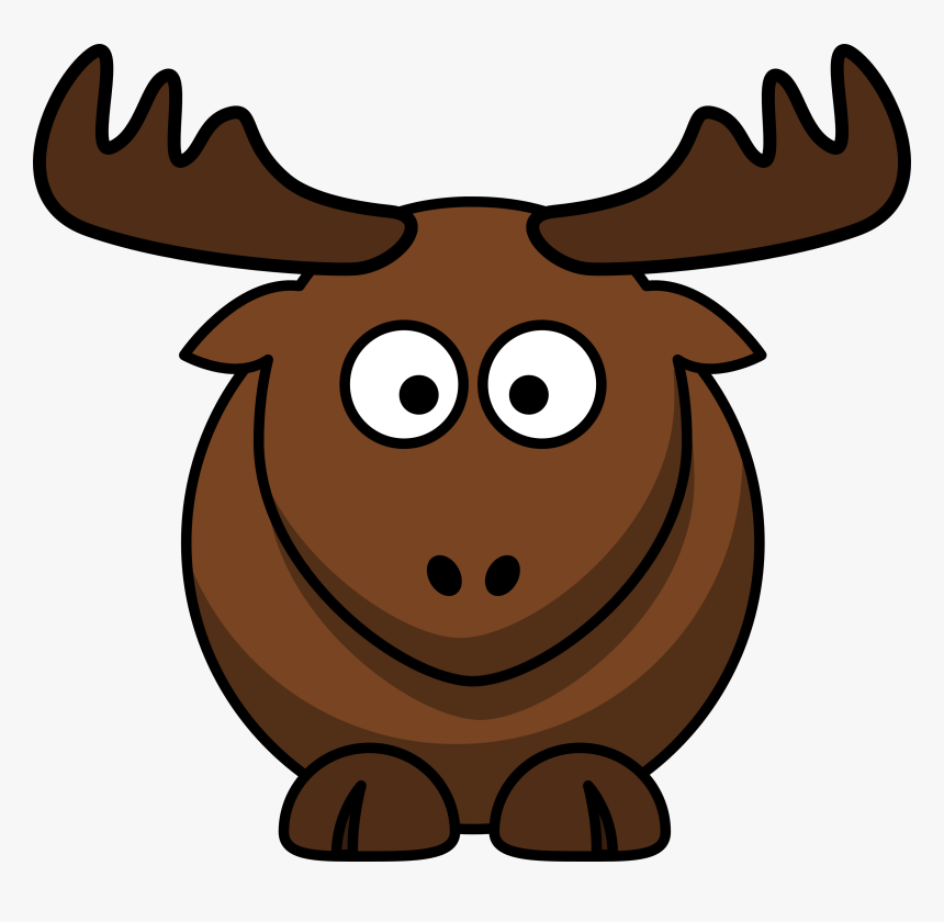 Cartoon Elk Svg Clip Arts - Elk Clipart, HD Png Download