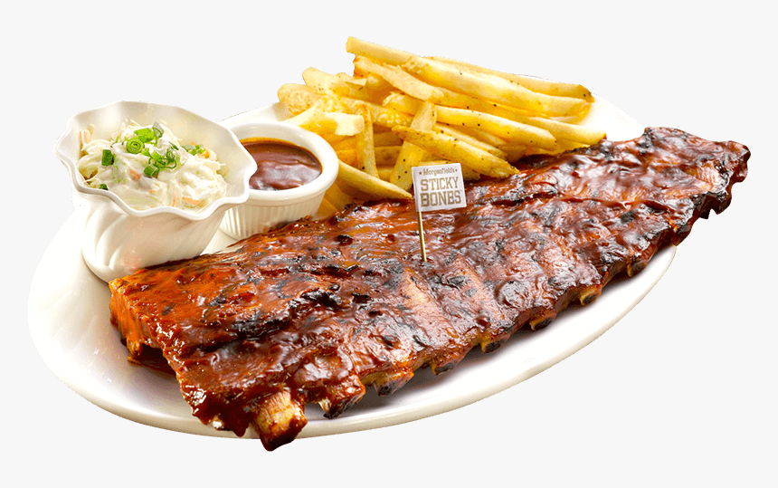 Dish,food,cuisine,pork Ribs,spare Food,delmonico Steak,sirloin - Barbecue Ribs Png, Transparent Png
