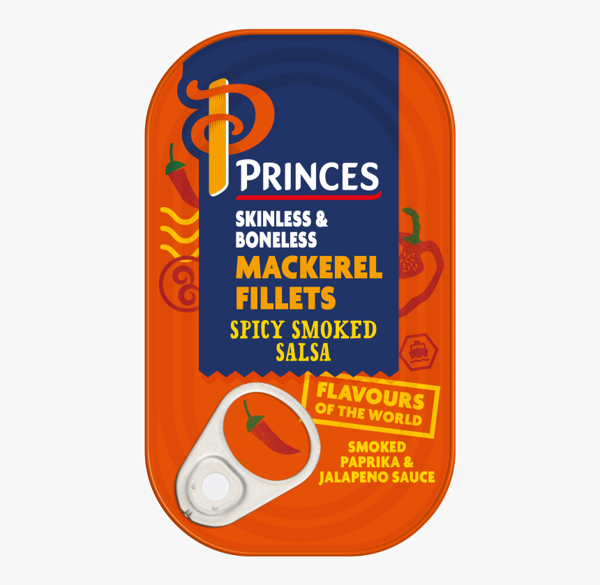 Princes Mackerel Fillets Spicy Smoked Salsa - Princes Mackerel, HD Png Download