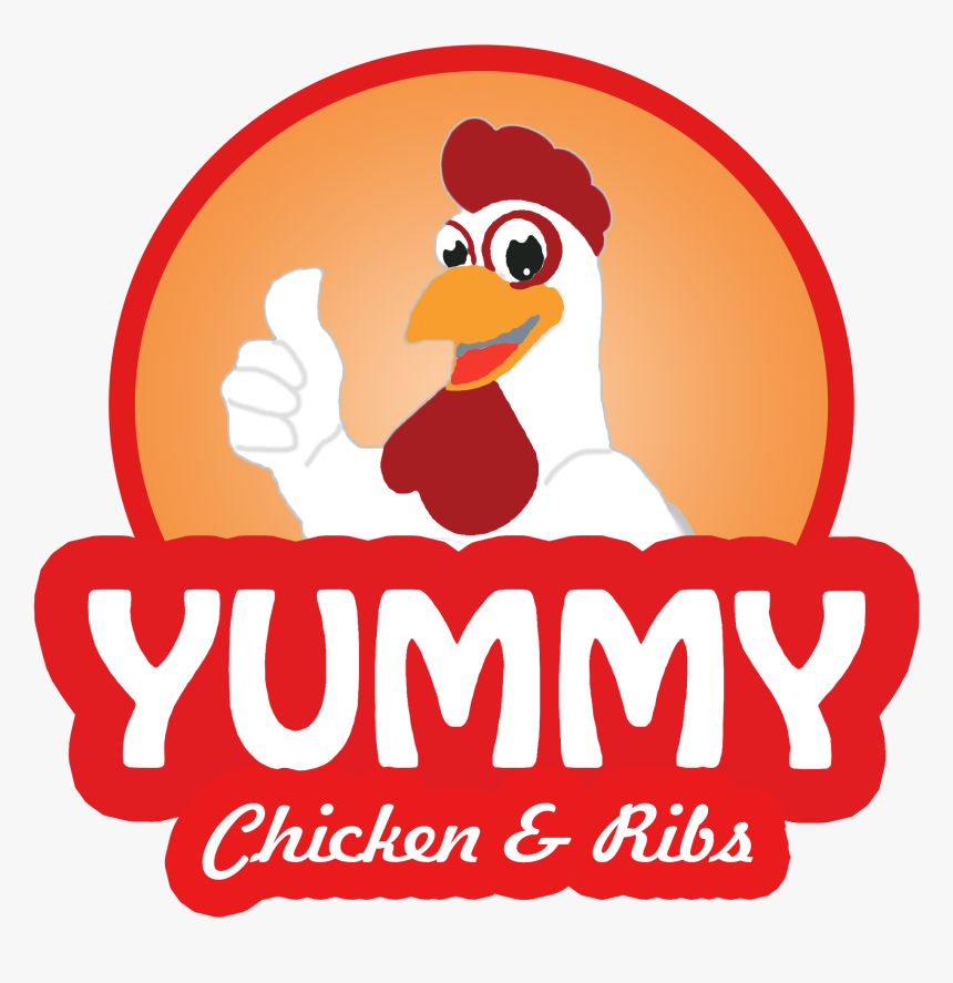 Yummy Chicken & Ribs - Cartoon, HD Png Download