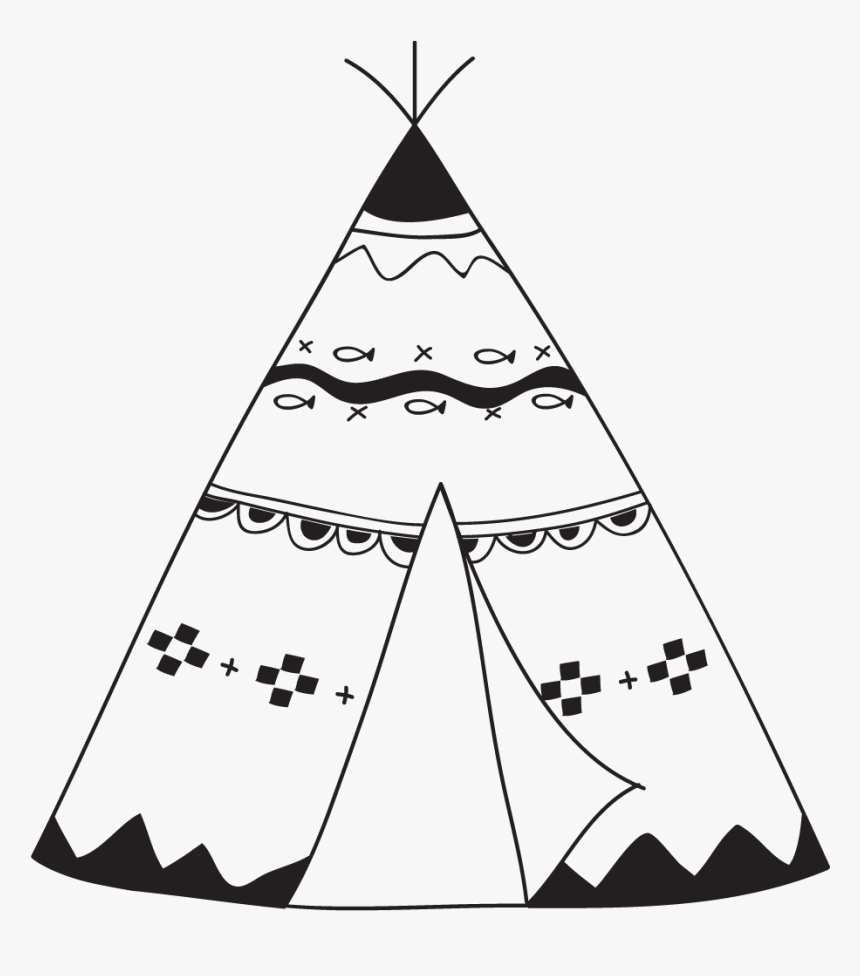 Teepee - Nursery - Christmas Tree, HD Png Download