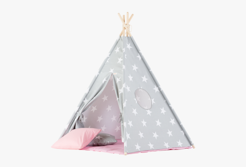 Wigiwama Large Star & Pink Teepee Set - Tente Tipi Enfant, HD Png Download