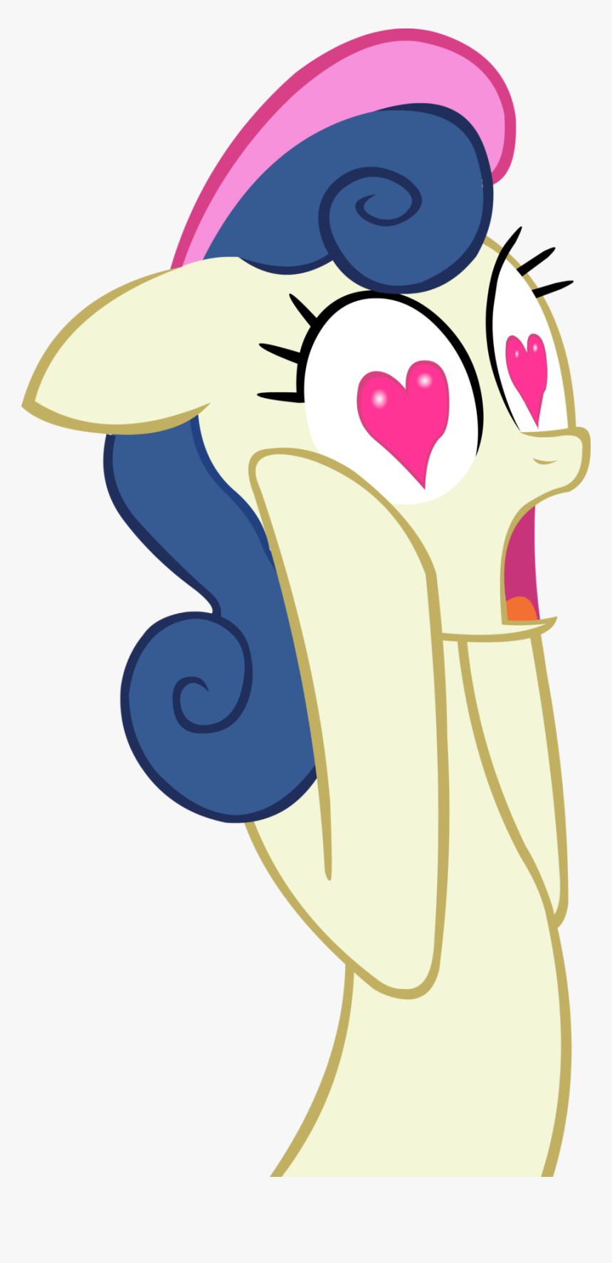 Bonbon Love Eyes By Chir-miru - My Little Pony Love Eyes, HD Png Download