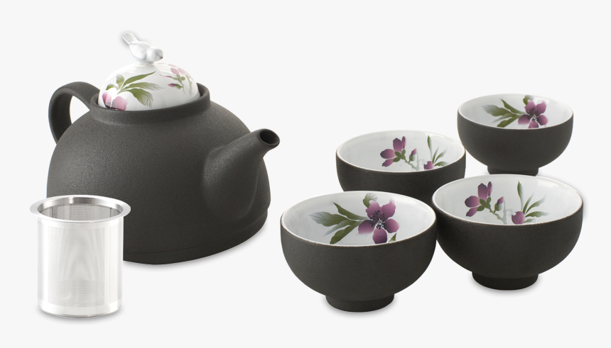 Tea Set Png - Chinese Tea Set Png, Transparent Png