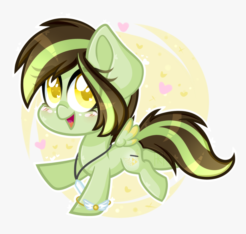 Ak4neh, Chibi, Female, Heart, Heart Eyes, Mare, Oc, - Cartoon, HD Png Download