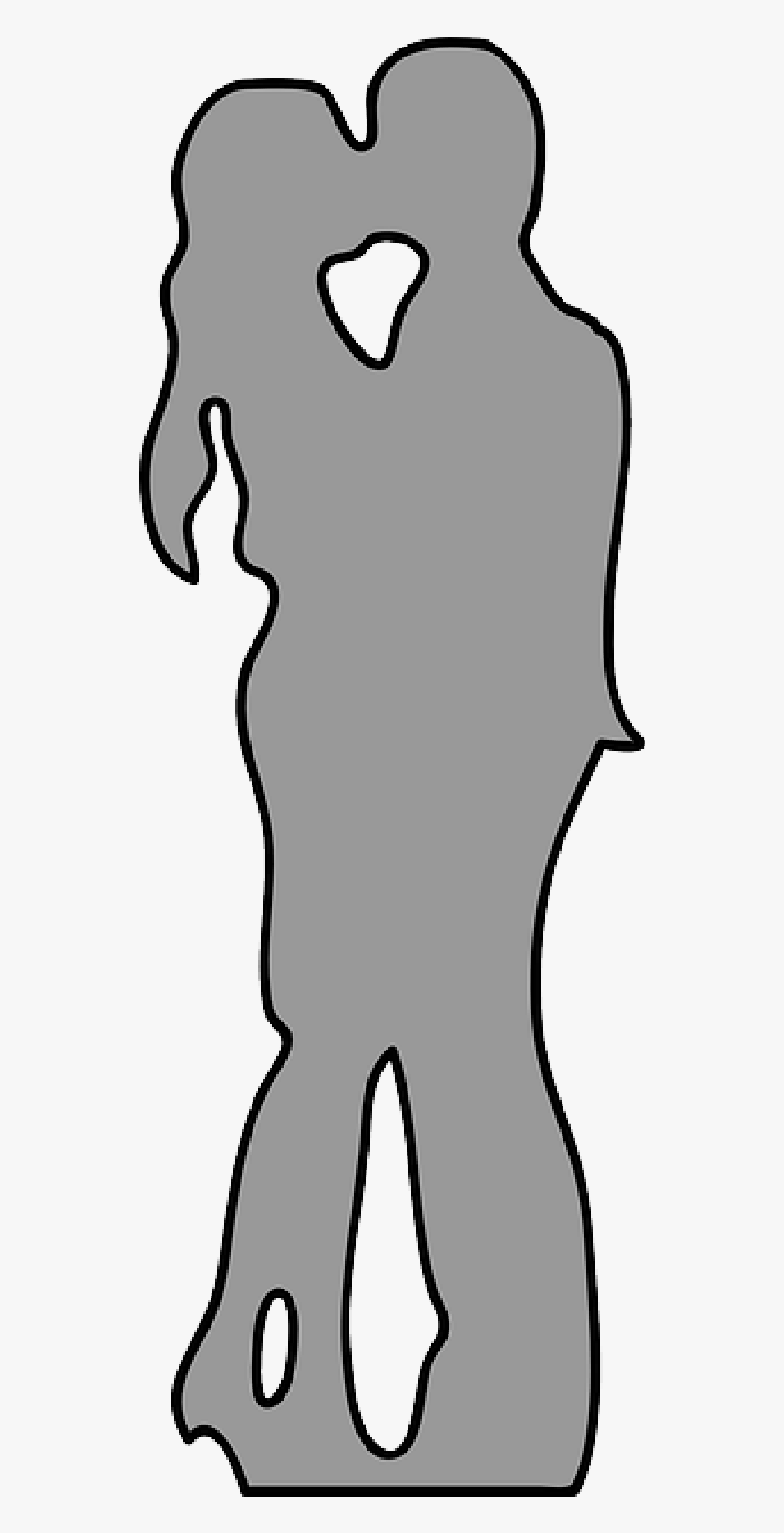 Clip Art Silhouette Pesquisa Google Wood - Silueta De Pareja Besandose, HD Png Download