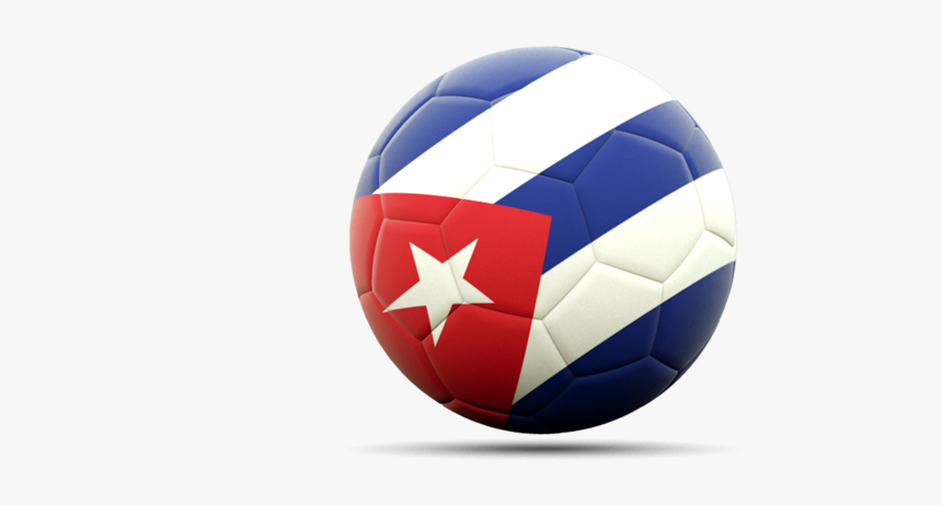 #cuba #soccer #soccerball #flag #island #freetoedit - Puerto Rico Flag Soccer Ball, HD Png Download
