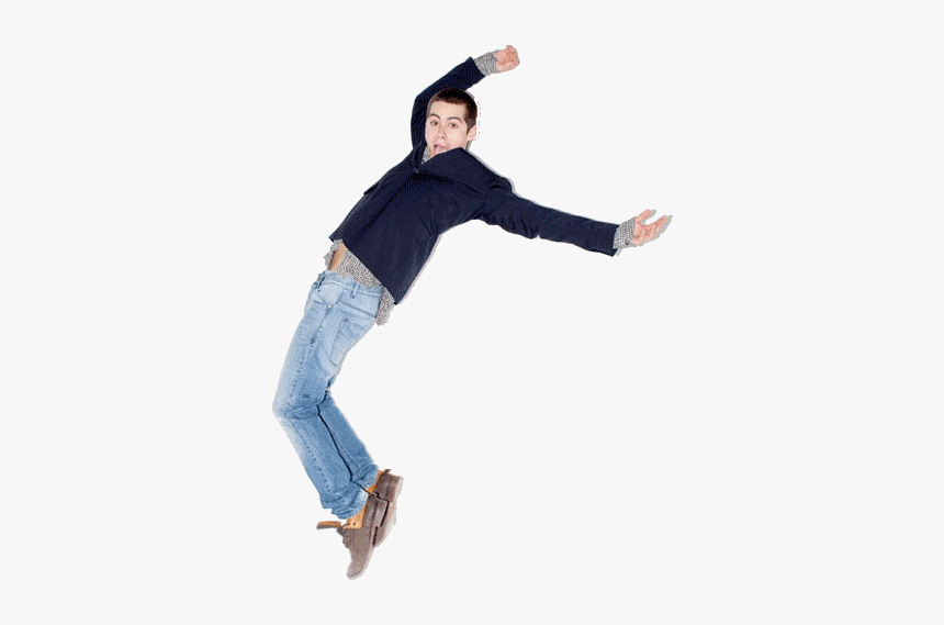 Dylan O Brien Jumping, HD Png Download
