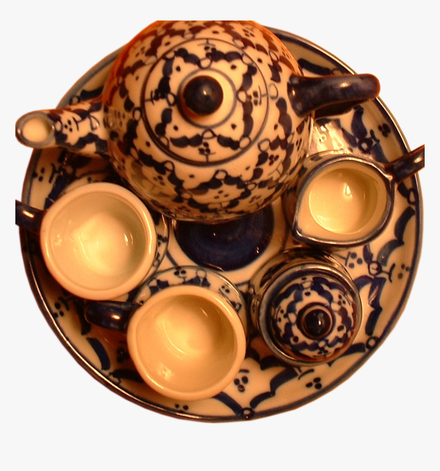 Doll-sized Tea Set - Ceramic, HD Png Download