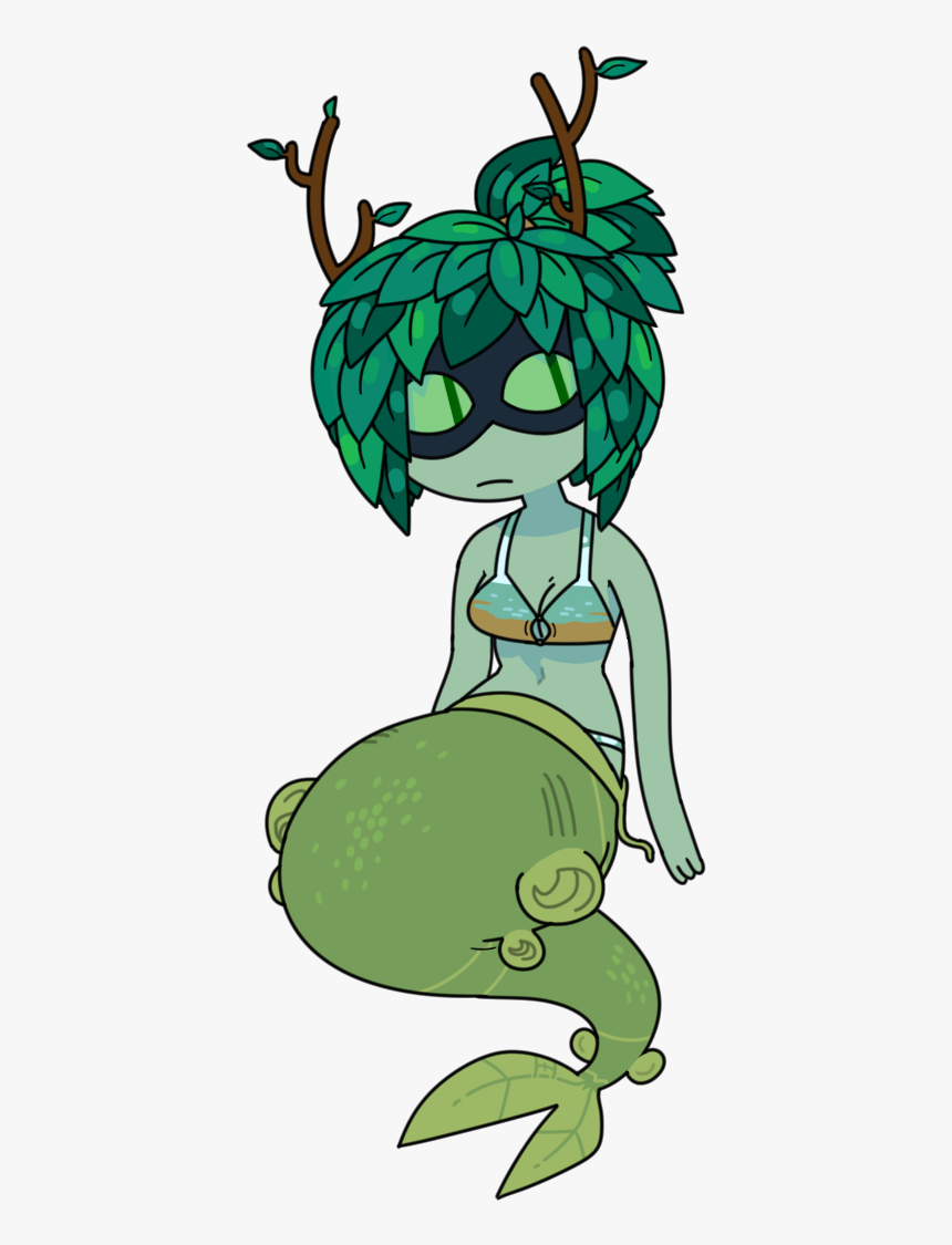 Green Fictional Character Vertebrate Plant Mythical - Adventure Time Frog, HD Png Download