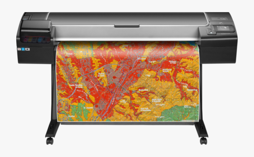 Hp Z5600 Printer Photo - Hp Designjet T795 44 Large Format Color Inkjet Printer, HD Png Download
