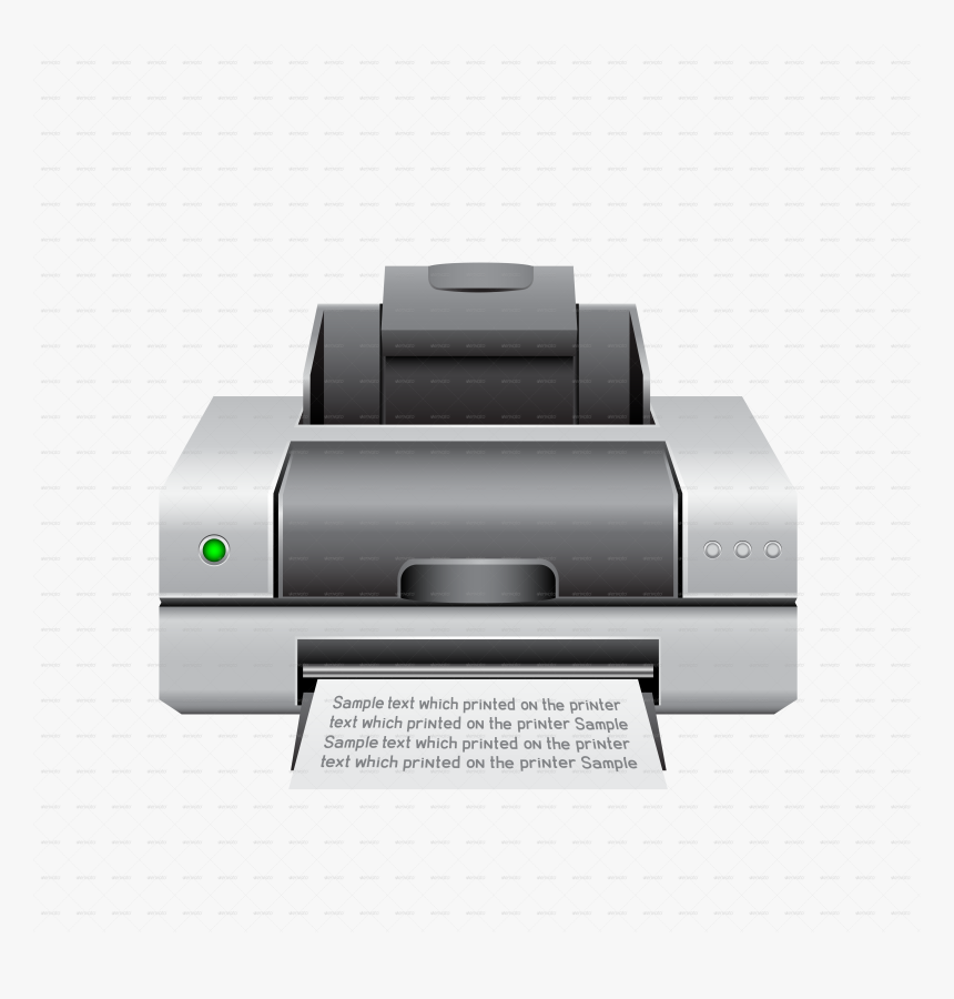 Printer Icon Romvo Graphicriver - Printer Icon Jpg, HD Png Download