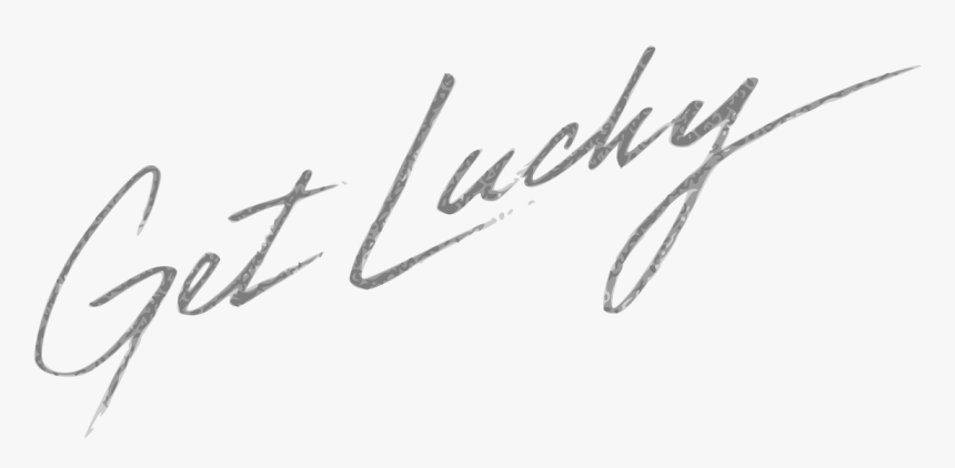 Daft Punk Get Lucky Png, Transparent Png