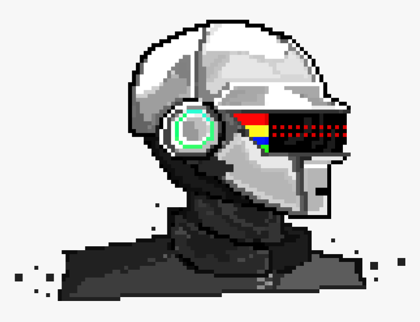 Daft Punk Pixel Art, HD Png Download