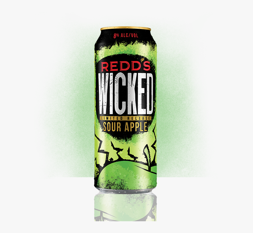 Redd S Wicked Sour Apple - Redd's Wicked Sour Apple, HD Png Download
