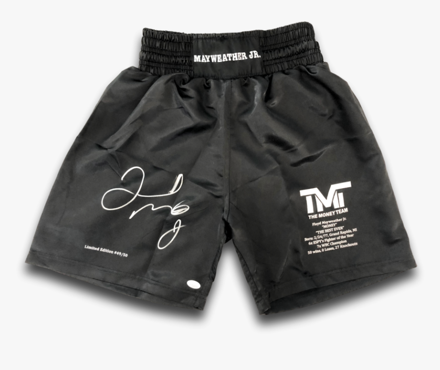 Floyd Mayweather Jr Signed L - Board Short, HD Png Download