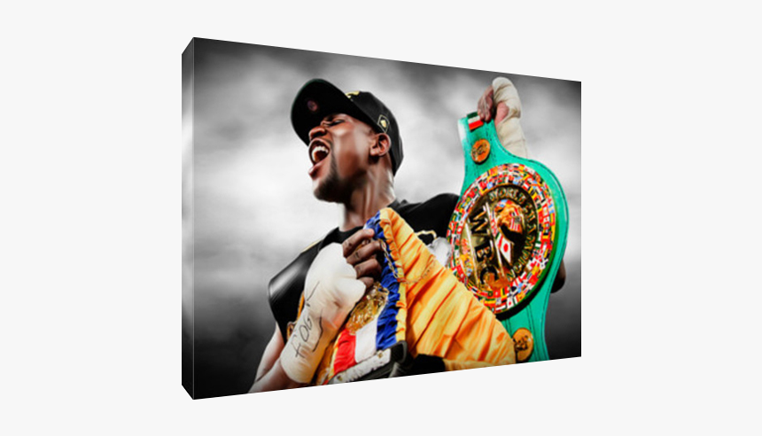 Undefeated Champ Floyd Money Mayweather Canvas Art, HD Png Download