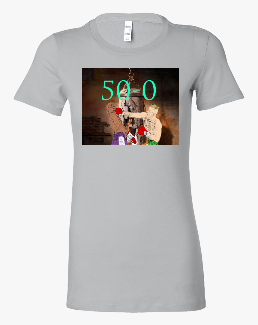 Mayweather 50 0 T Shirt - T-shirt, HD Png Download