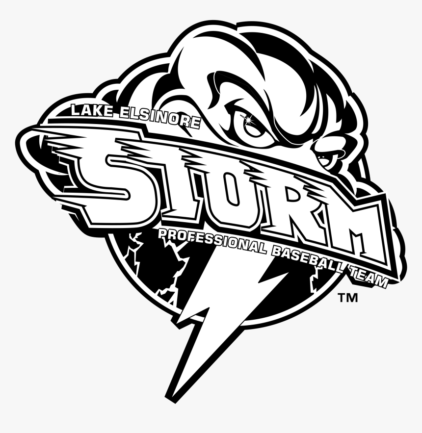Lake Elsinore Storm Vector Logo, HD Png Download