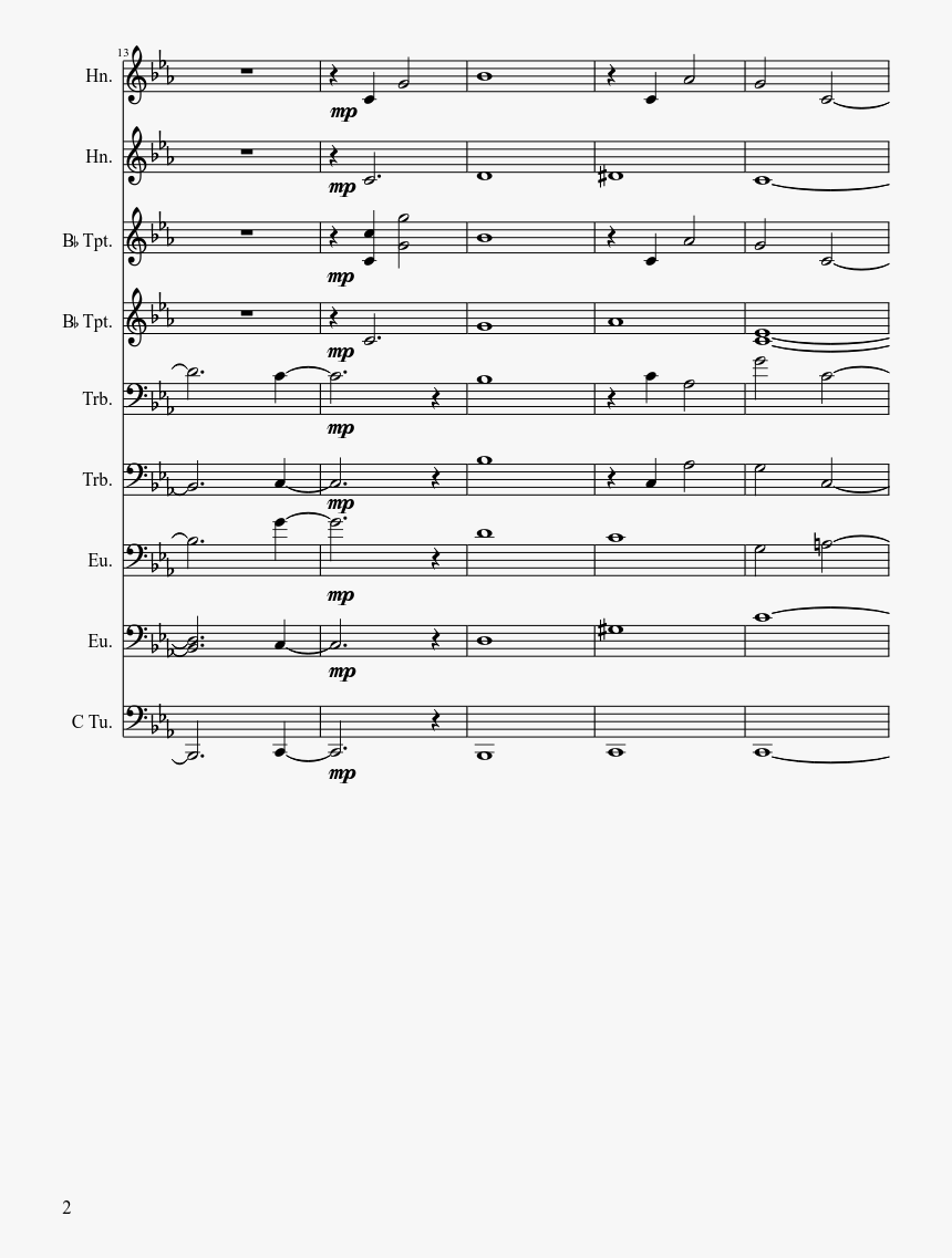 Transparent Tron Legacy Png - Orchestra Sheet Music, Png Download