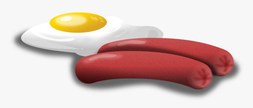Sausage Png 25, Buy Clip Art - Salchicha Con Huevo Animada, Transparent Png