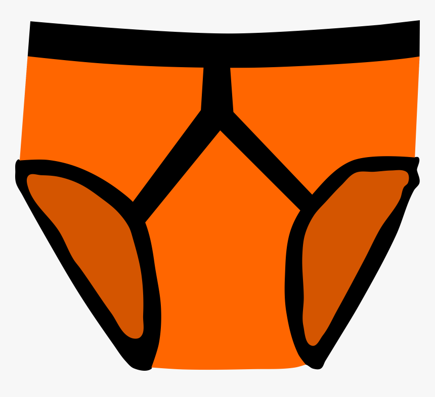 Men S Thong Cliparts - Underwear Clipart, HD Png Download
