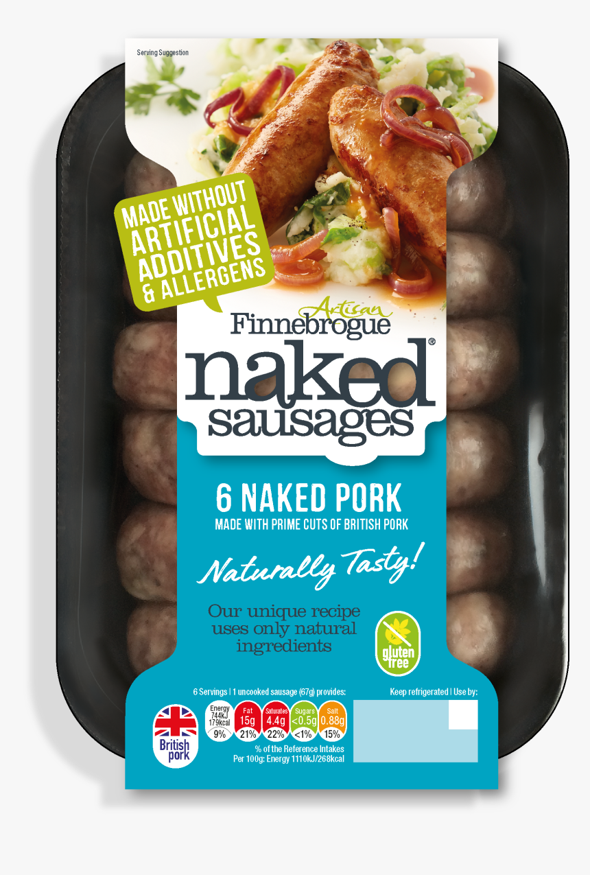 Finnebrogue Naked Sausages, HD Png Download