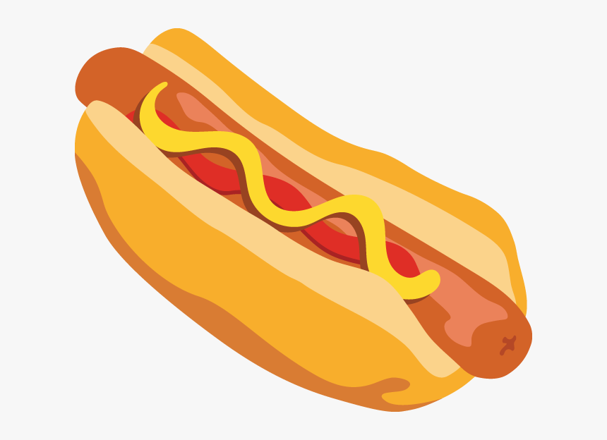 Sausage In Bun Clipart - Clipart Hot Dog Png, Transparent Png