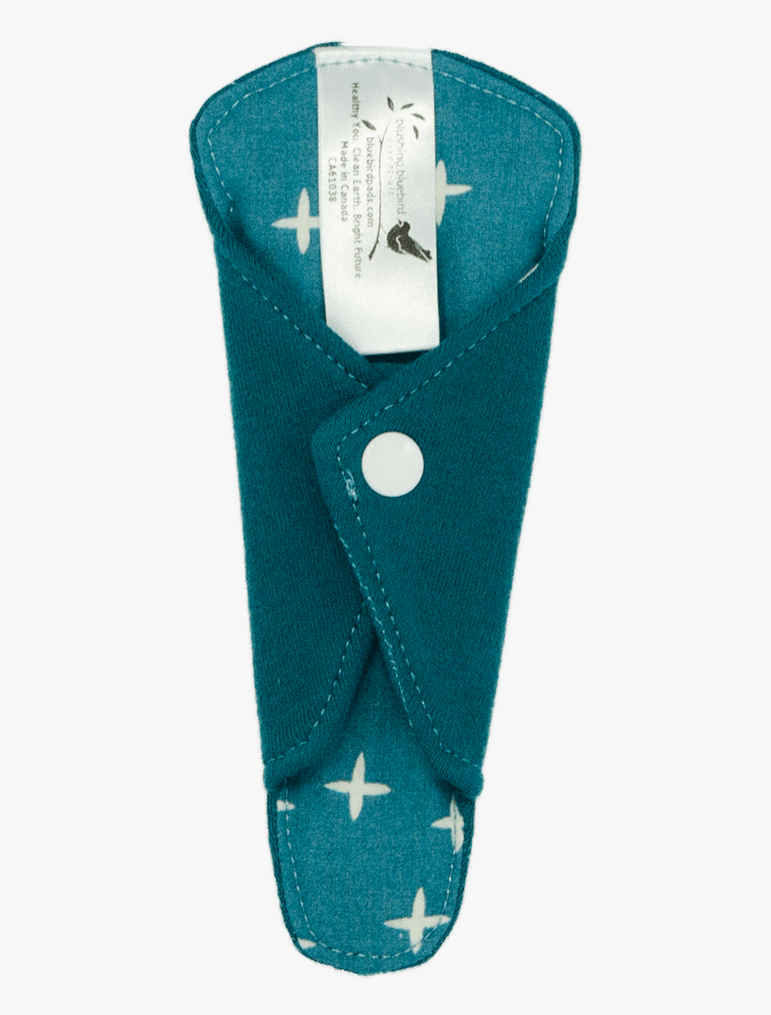 Petite Thong Washable Organic Cloth Pad - Leather, HD Png Download