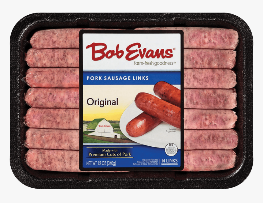 Bob Evans Original Links 12 Oz - Bob Evans Original Sausage Links, HD Png Download