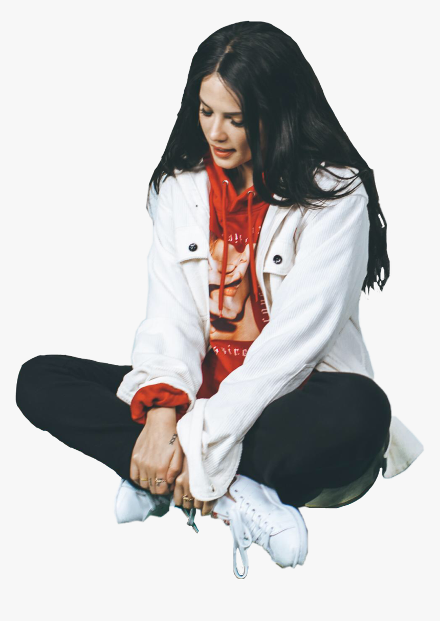 Halsey Wearing A Hoodie , Png Download - Halsey Wearing A Hoodie, Transparent Png