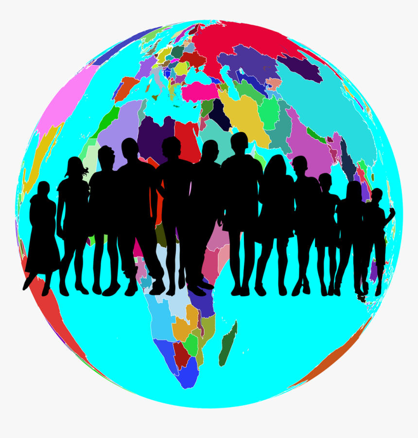 Diversity, Earth, Family, Africa, Art, Borders, Boy - Family Reunion Silhouette Png, Transparent Png