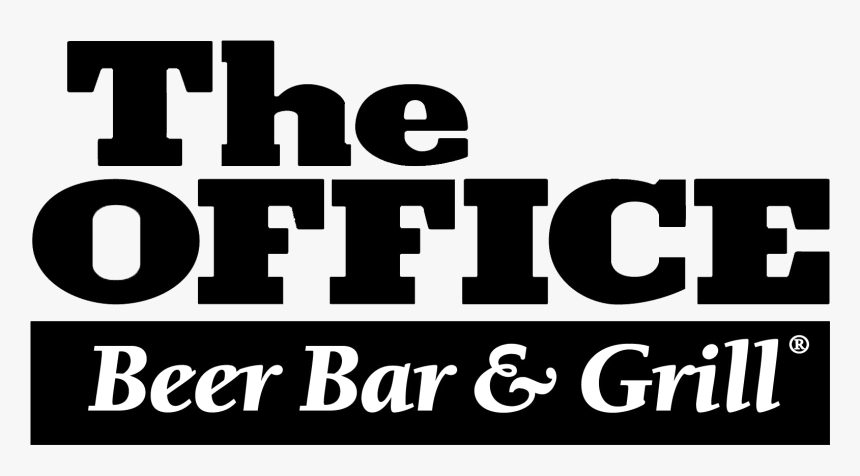 The Office Beer Bar & Grill Logo - Human Action, HD Png Download