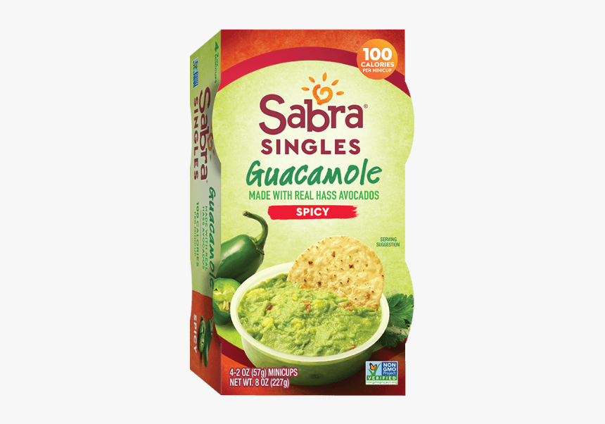 Sabra Story - Sabra Guacamole With Tostitos Rolls, HD Png Download