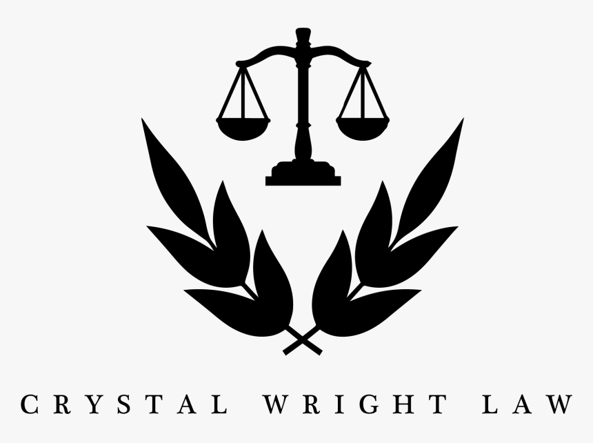 Crystal Wright Law Logo - Transparent Law Logo Png, Png Download