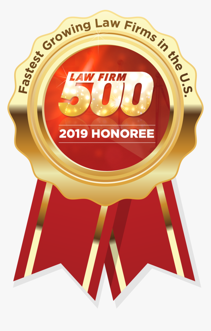 2019 Lf500 Honoree Seal High Res - 2019 Law Firm 500, HD Png Download